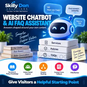 Website Chatbot AI FAQ Assistant