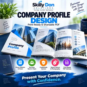 Company Profile Design (Print-Ready PDF)