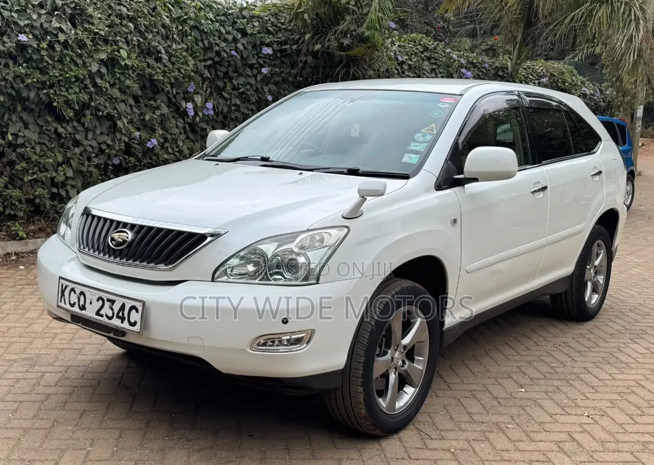 Toyota Harrier 2012 White