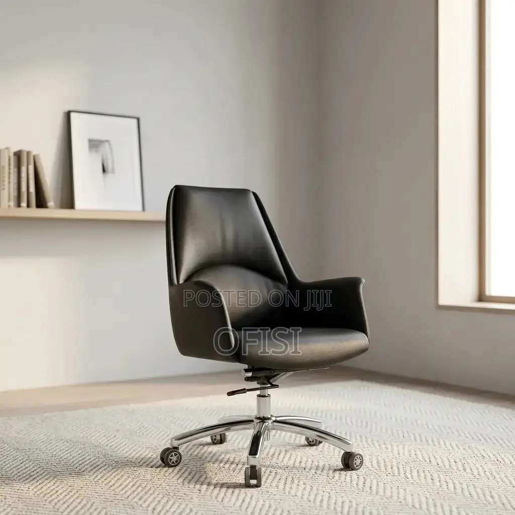 Office Chair; Ergonomic Executive Leather Chair