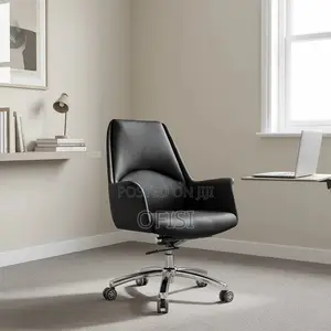 Office Chair; Ergonomic Executive Leather Chair