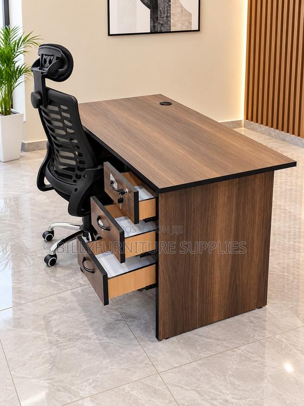 Study Desk and Headrest Chair Combo - thumbnail 2
