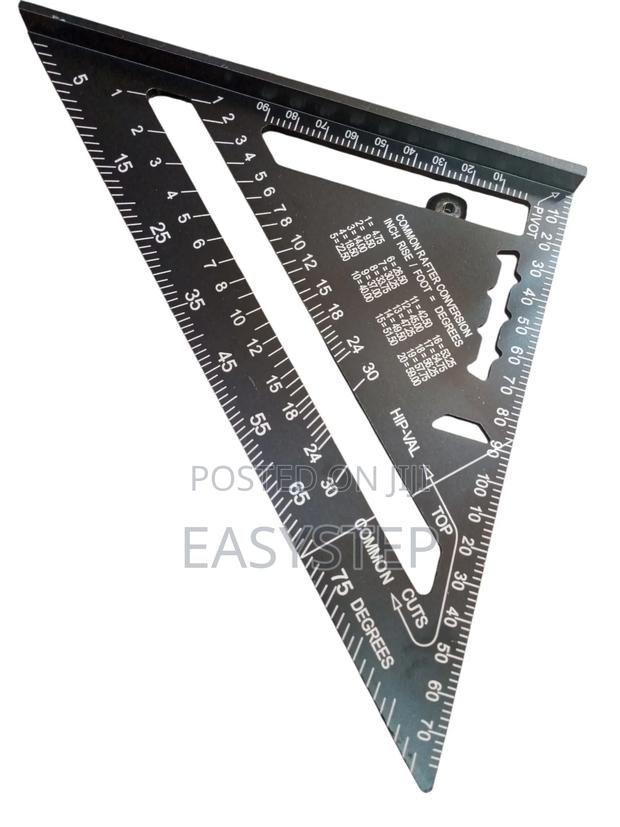 7 Inch Aluminum Speed Square-Carpenter Roofing Measuring Tool