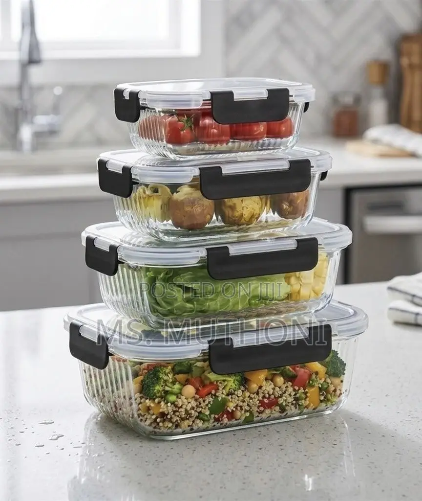 NovaGlassTM Ultra-Seal Storage Containers
