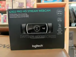 Logitech C922 Pro HD Stream Webcam.