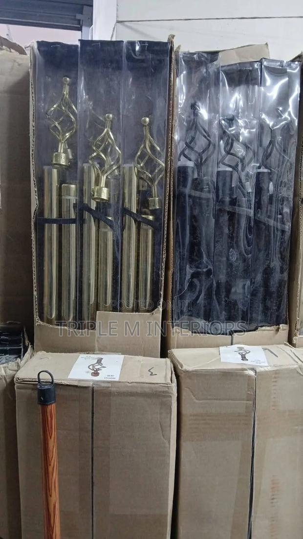 Quality Extra Premium Imported 2m Double Curtain Rods