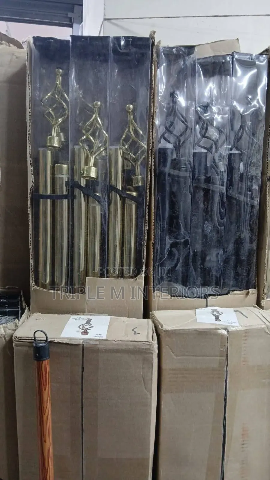 Quality Extra Premium Imported 2m Double Curtain Rods
