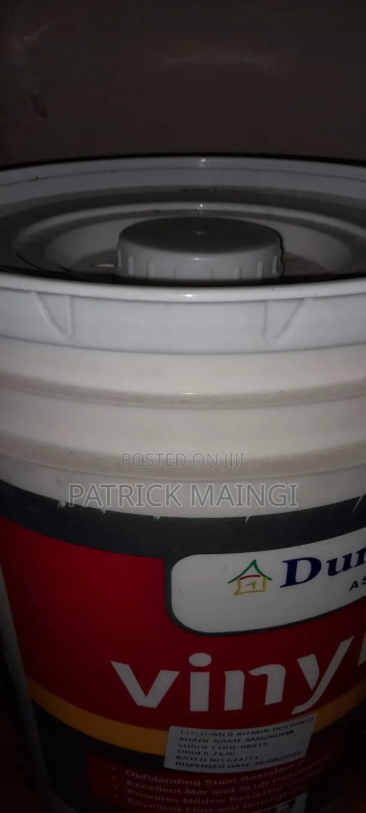 20l Dura Coat Vinyl Silk Magnolia Paint