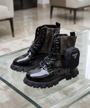 Girls Urban Luxe Prada Cargo Boots (25 27 28 35*