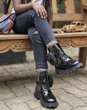 Girls Urban Luxe Prada Cargo Boots (25 27 28 35*
