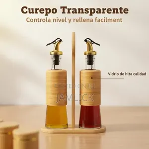 500ml Oil Vinegar Glass Dispenser - HK