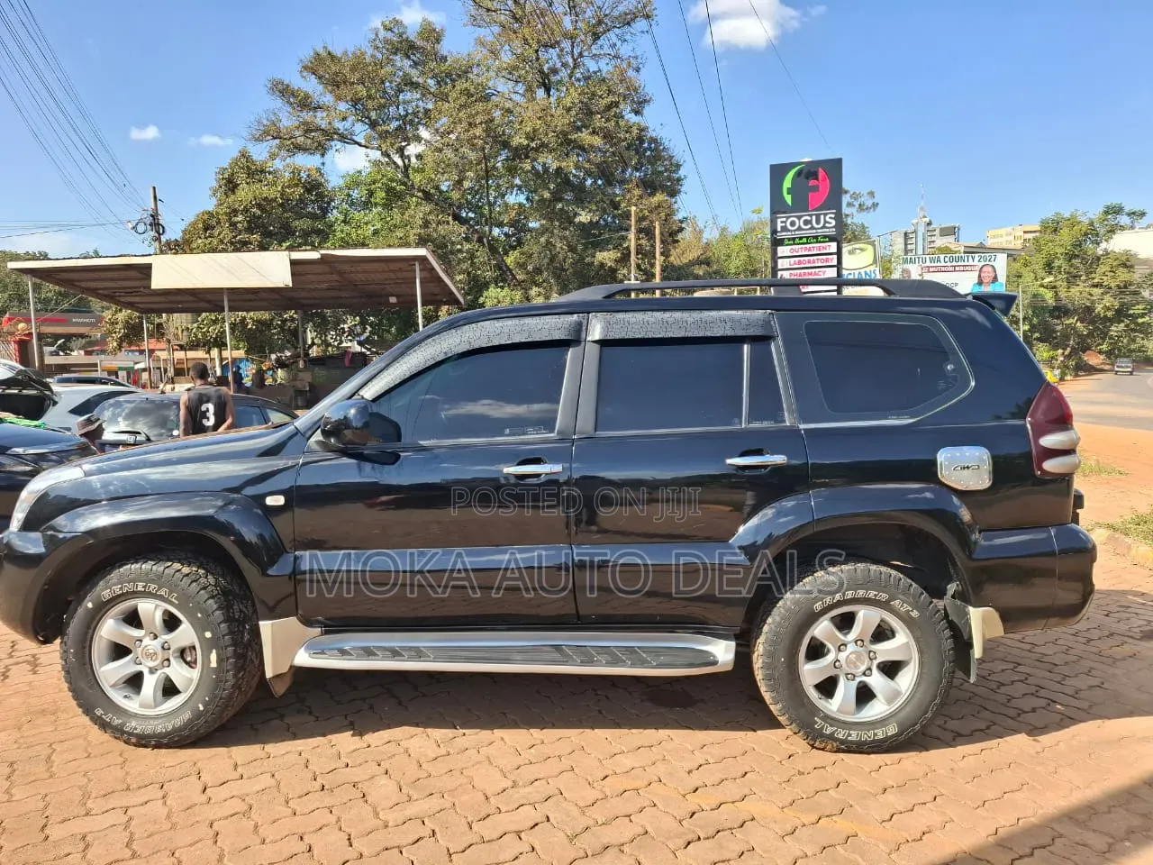 Toyota Land Cruiser Prado 3.0 D-4D 5dr 2005 Black