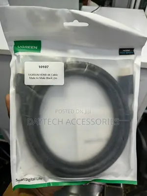 UGREEN HDMI Cable Male to Male Black 2m – HD104