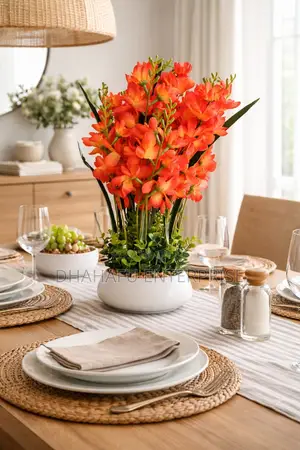 Table Top Big Potted Flowers