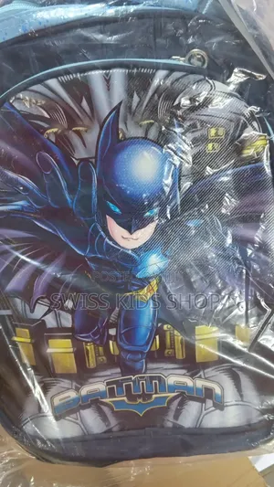 Batman Cartoon School Bag for Boys