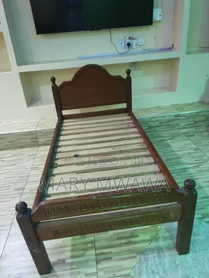 Mahogany Baby Bed