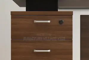 Office Desk; 1.2 Meter Office Desk With Cupboard and Drawers