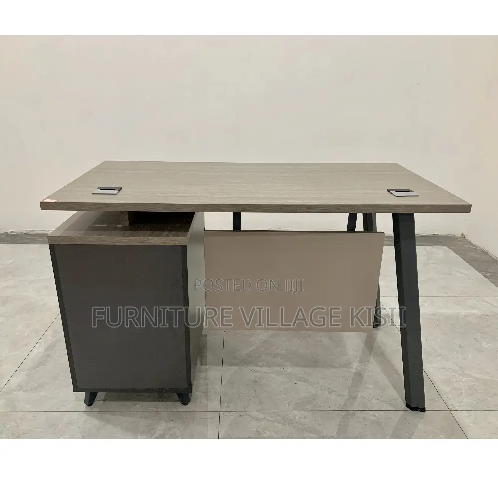 Office Desk; 1.2 Meter Office Desk With Cupboard and Drawers