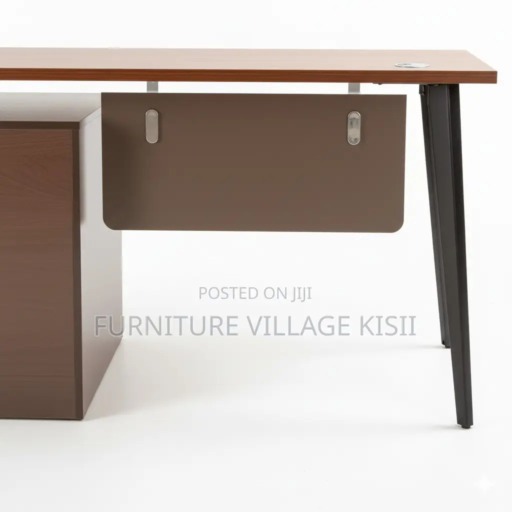 Office Desk; 1.2 Meter Office Desk With Cupboard and Drawers