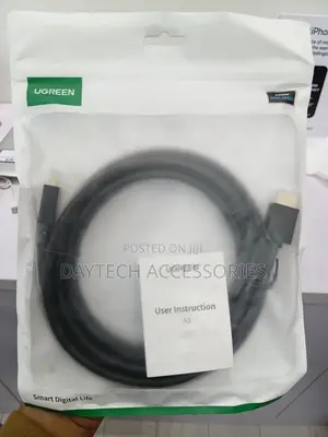 UGREEN HDMI 2.0 Male to Male Cable Black 3m - HD104