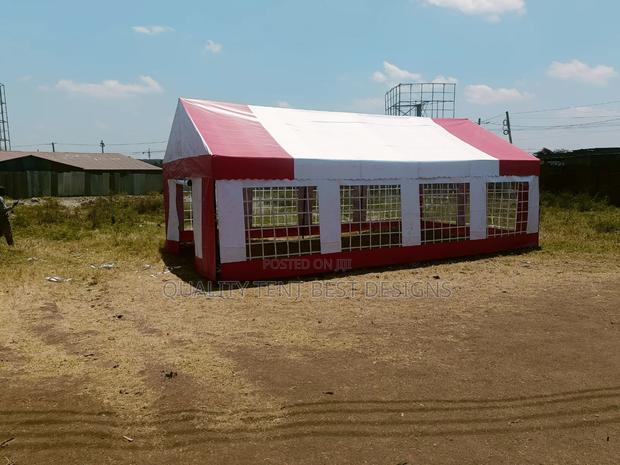 Quality 100-Seater Flat Roof Tent for Sale