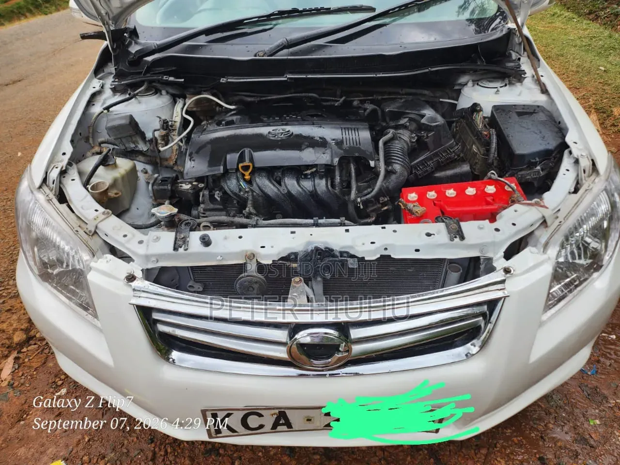 Toyota Corolla Fielder 2007 White