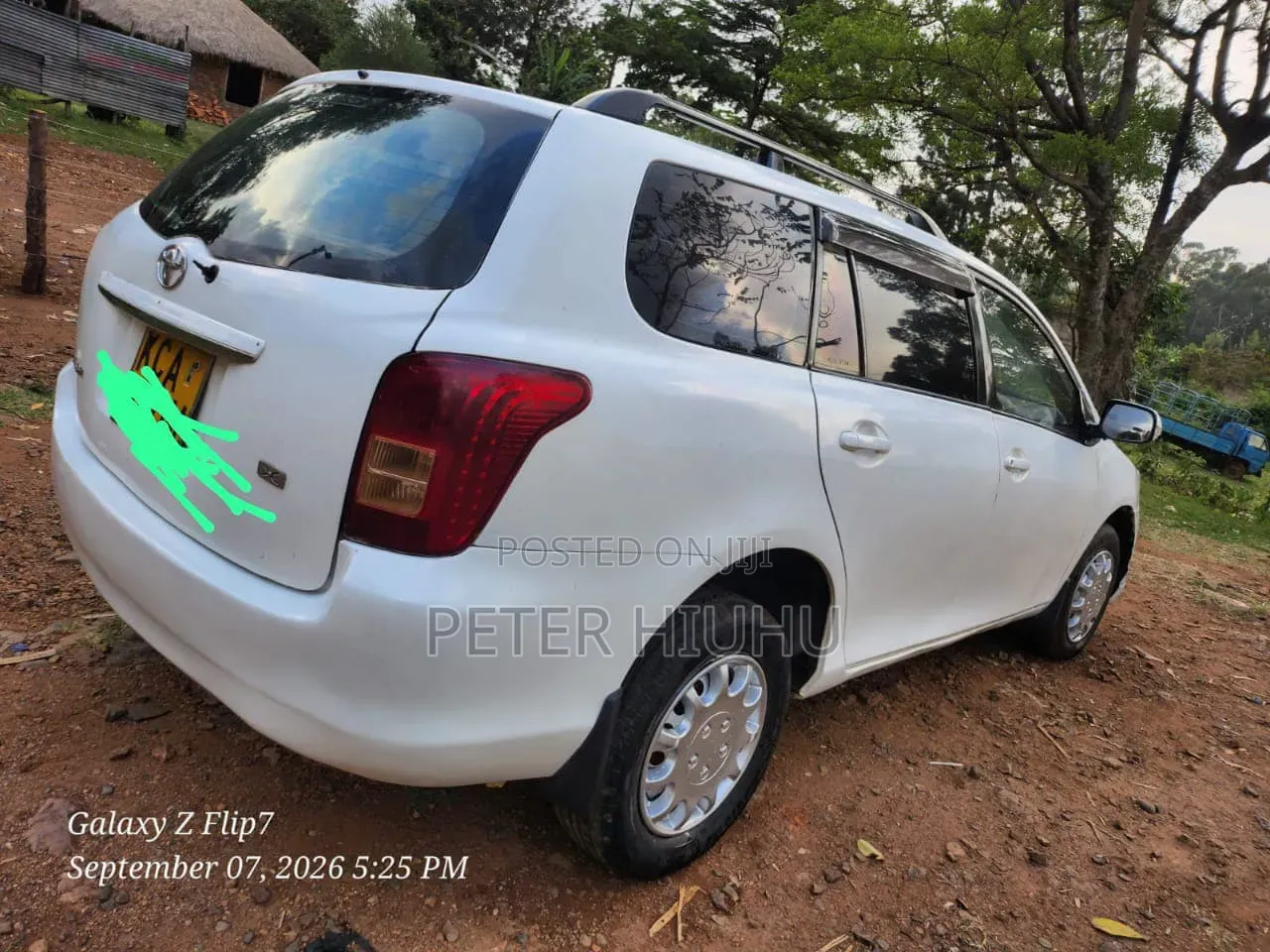 Toyota Corolla Fielder 2007 White
