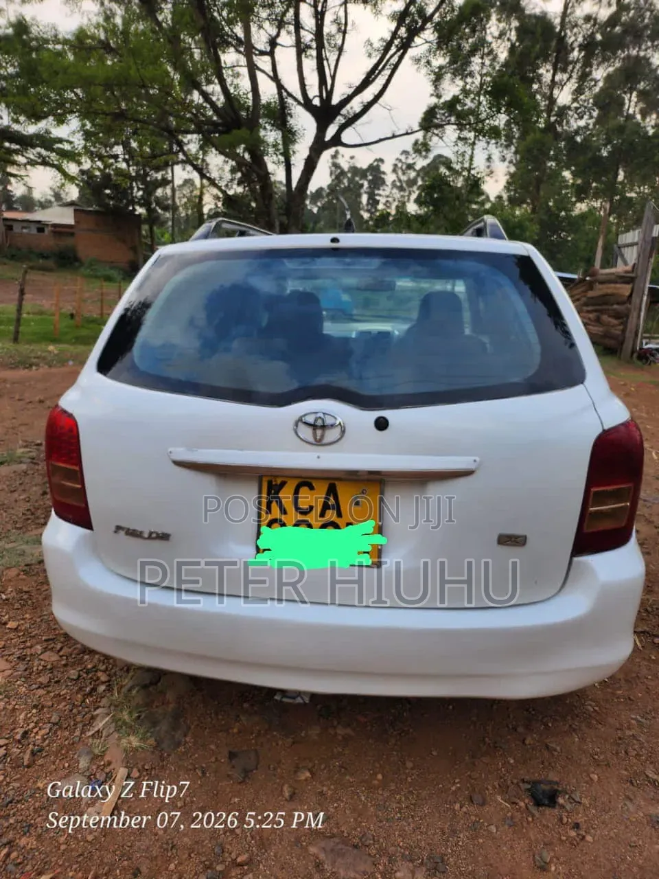 Toyota Corolla Fielder 2007 White
