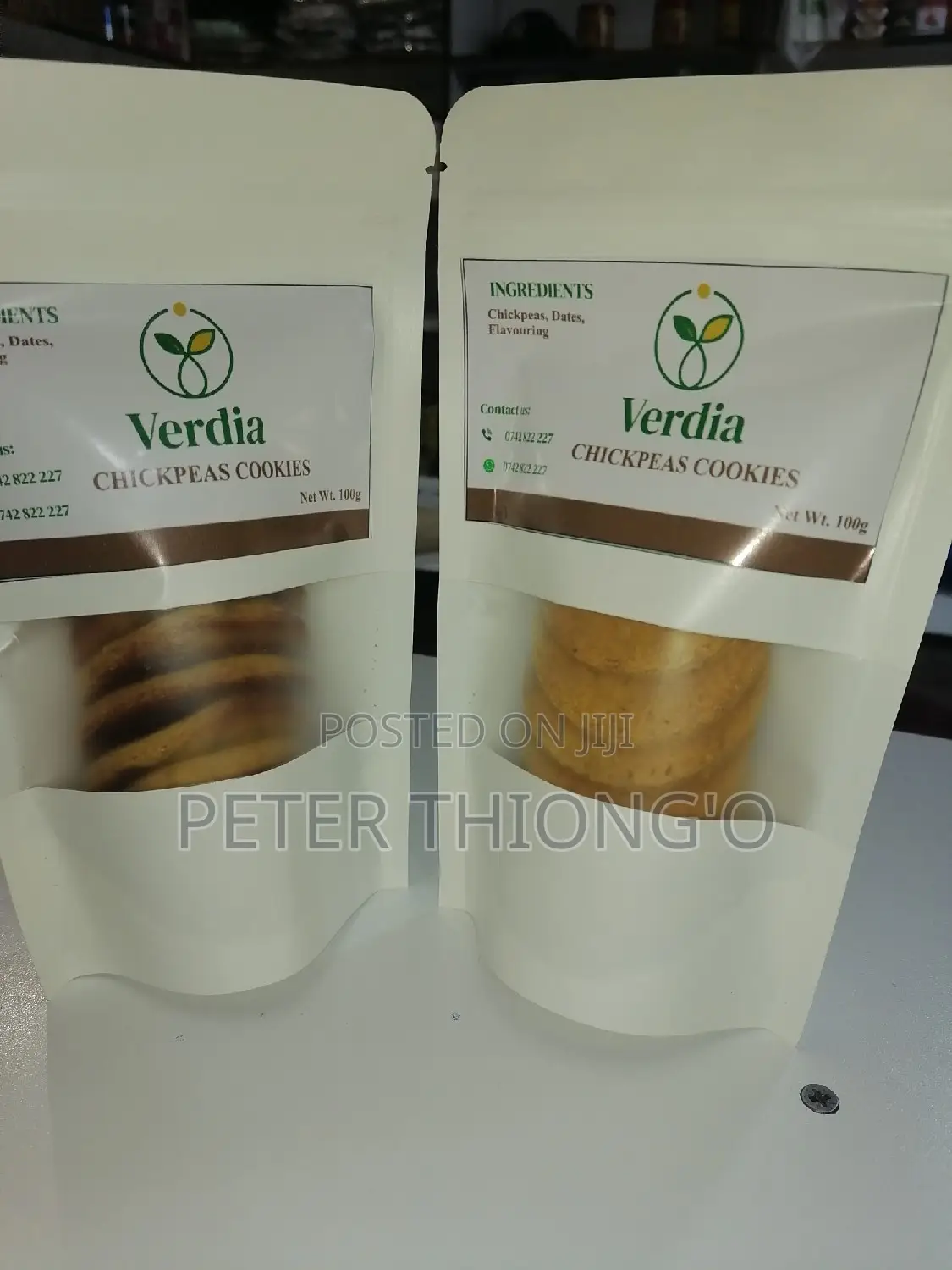Verdia Chickpeas Cookies