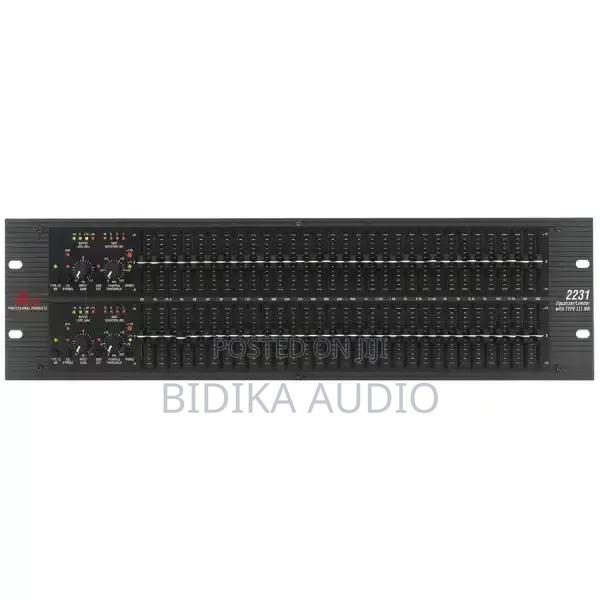 DBX 2231 Graphic Equalizer - main view