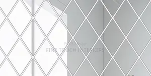 Modern Diamond Acrylic Wall Mirror