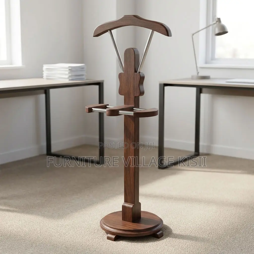 Wooden Mahogany Coat Hanger
