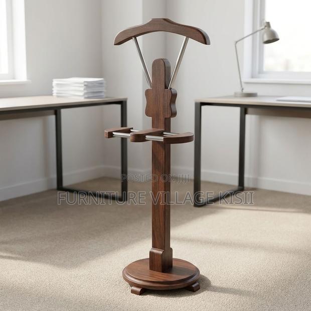 Wooden Mahogany Coat Hanger