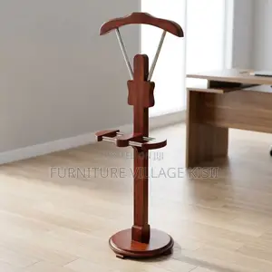 Wooden Mahogany Coat Hanger
