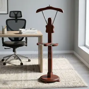 Wooden Mahogany Coat Hanger