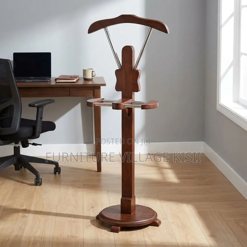 Wooden Mahogany Coat Hanger