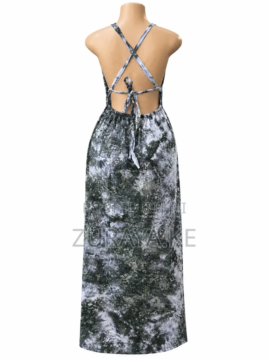 Backless Dera With Inbuilt Bra,Cotton