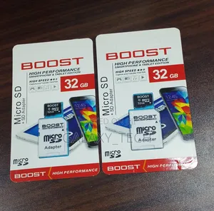 BOOST Micro SD Card 2GB + SD Adapter - High Performance