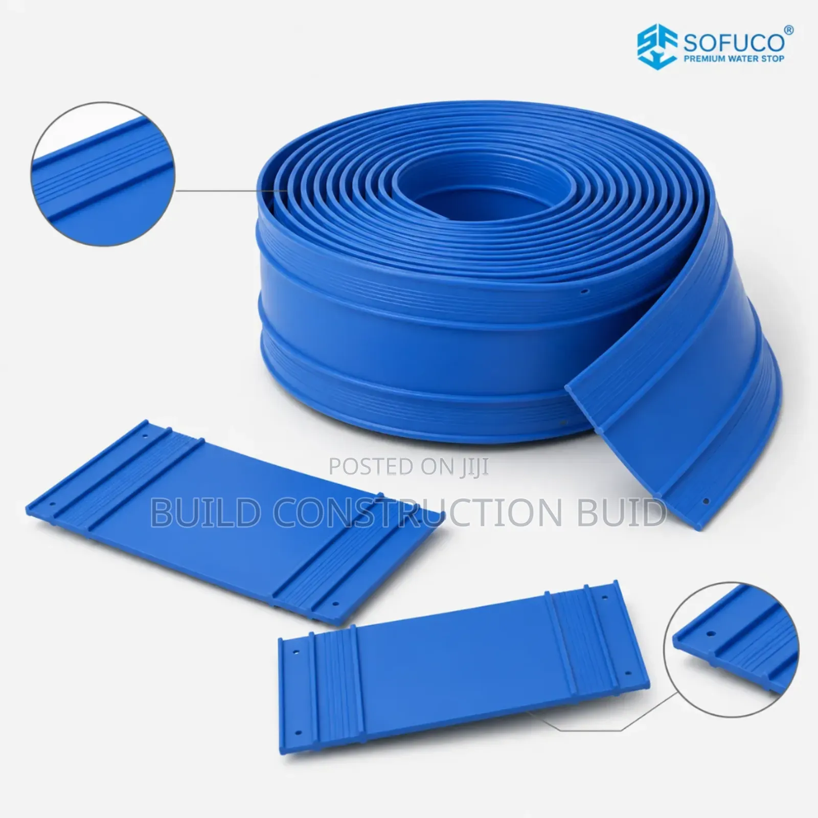 High Quality PVC Construction Waterbar 200mm 25 MTRS