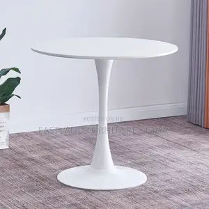 Round White Table