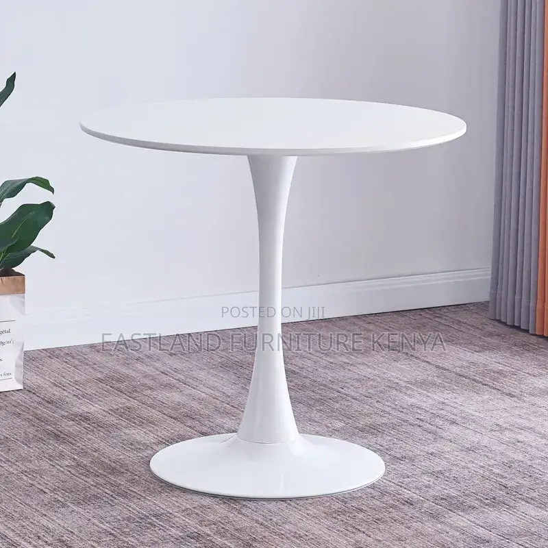 Round White Table