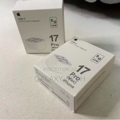 USB-C 35W Dual Power Adapter - iPhone 17 Pro (Max)