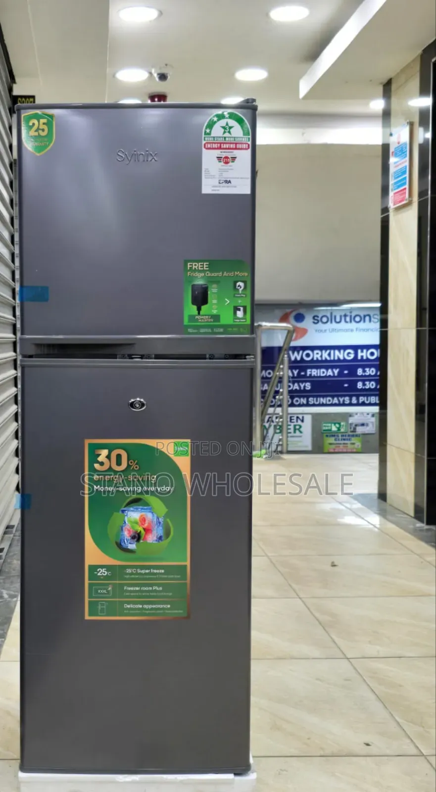 Syinix 138l Fridge