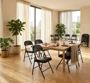 Leather Foldable Chair