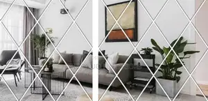Interior Decor Diamond Acrylic Mirrors