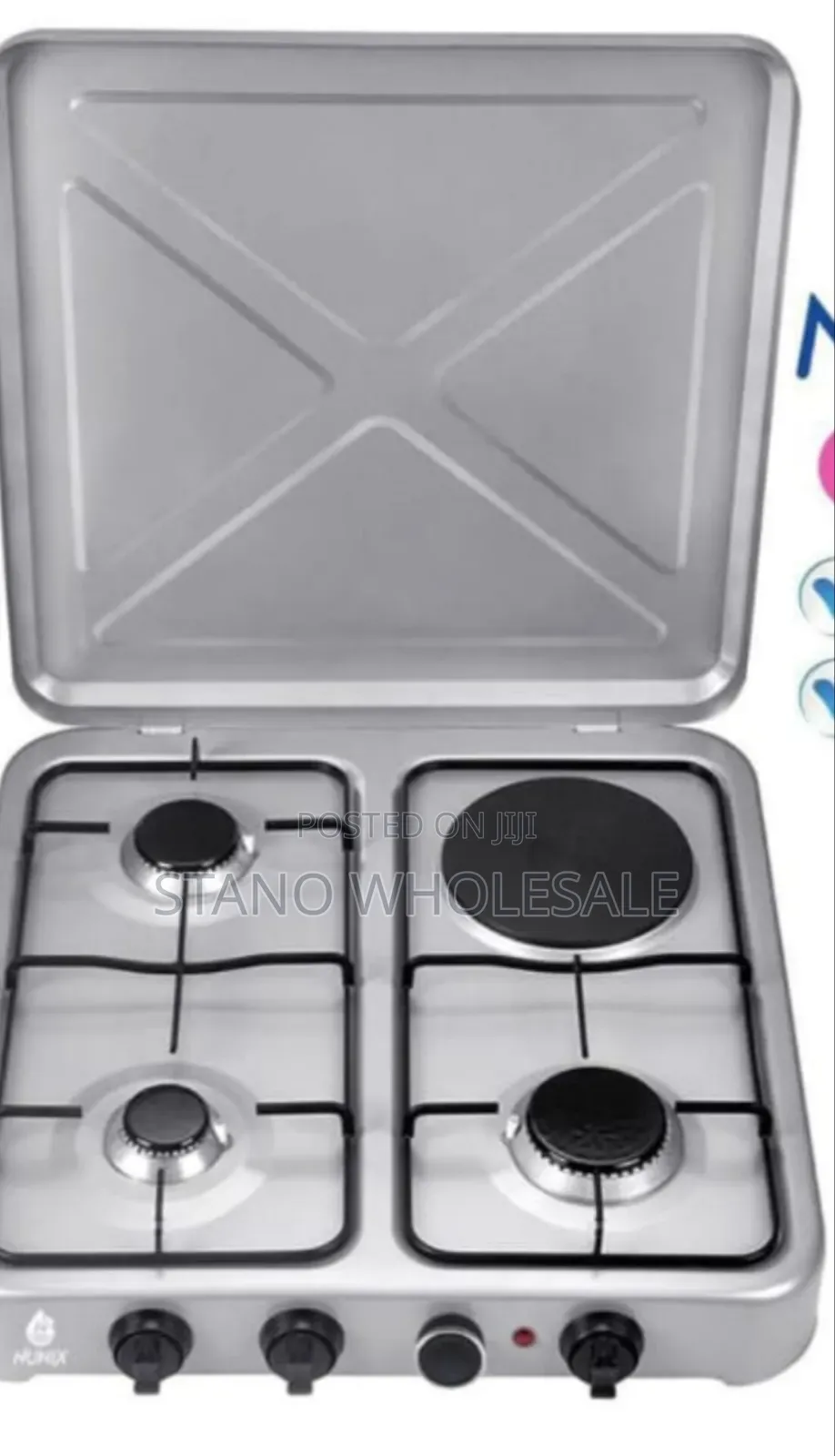 Nunix 3+1 Table Top Cooker