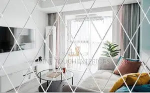 Sophisticated Diamond Acrylic Wall Decor