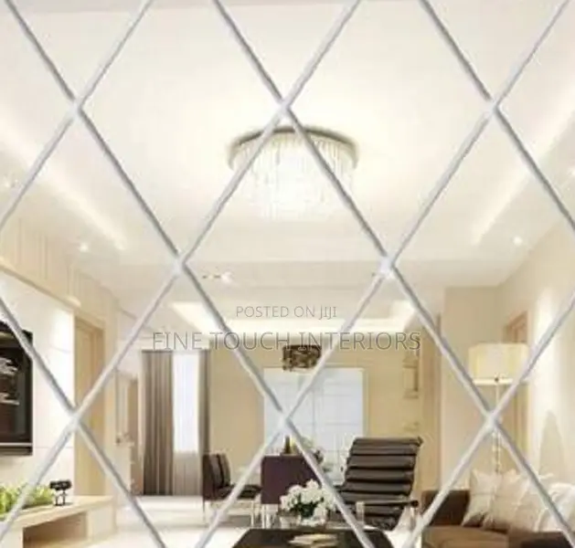 Home Decor Acrylic Diamond Wall Mirrors