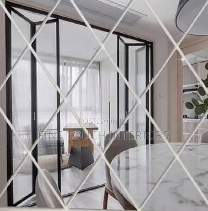 Home Decor Acrylic Diamond Wall Mirrors