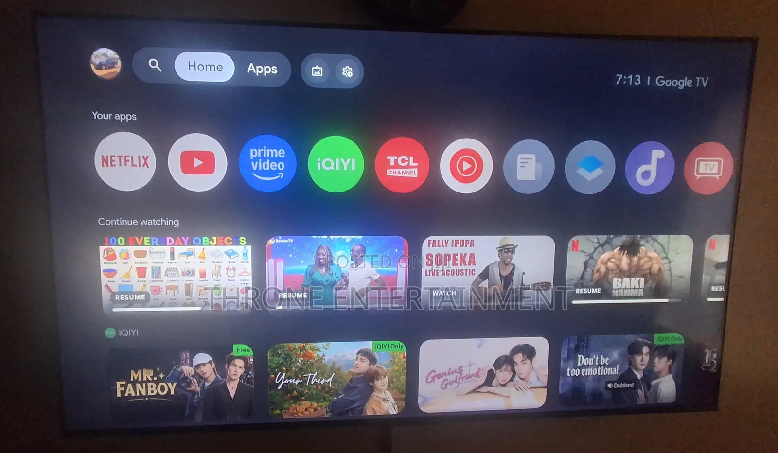TCL Qled 65 Inch.